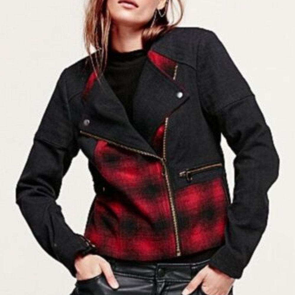 Free People Jacket Wool Jacket - image 7